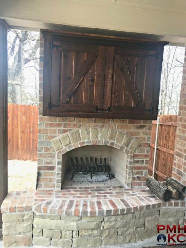 Outdoor Fireplaces Okc 23