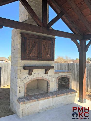 Outdoor Fireplaces Okc 24