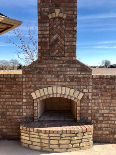 Outdoor Fireplaces Okc 26